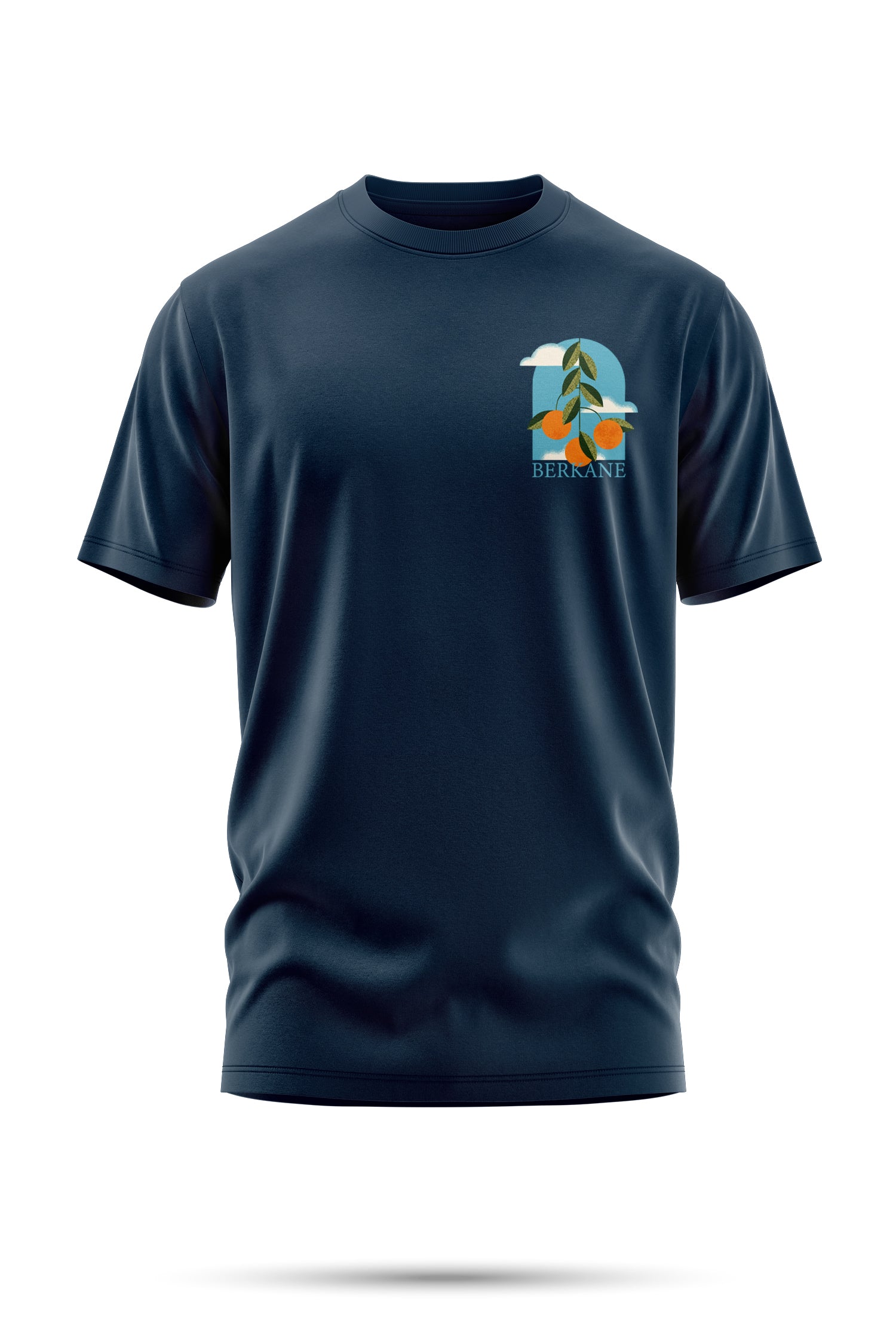 T-shirt Berkane – Vue d'Orangers 240 g/m² | Coton BIO