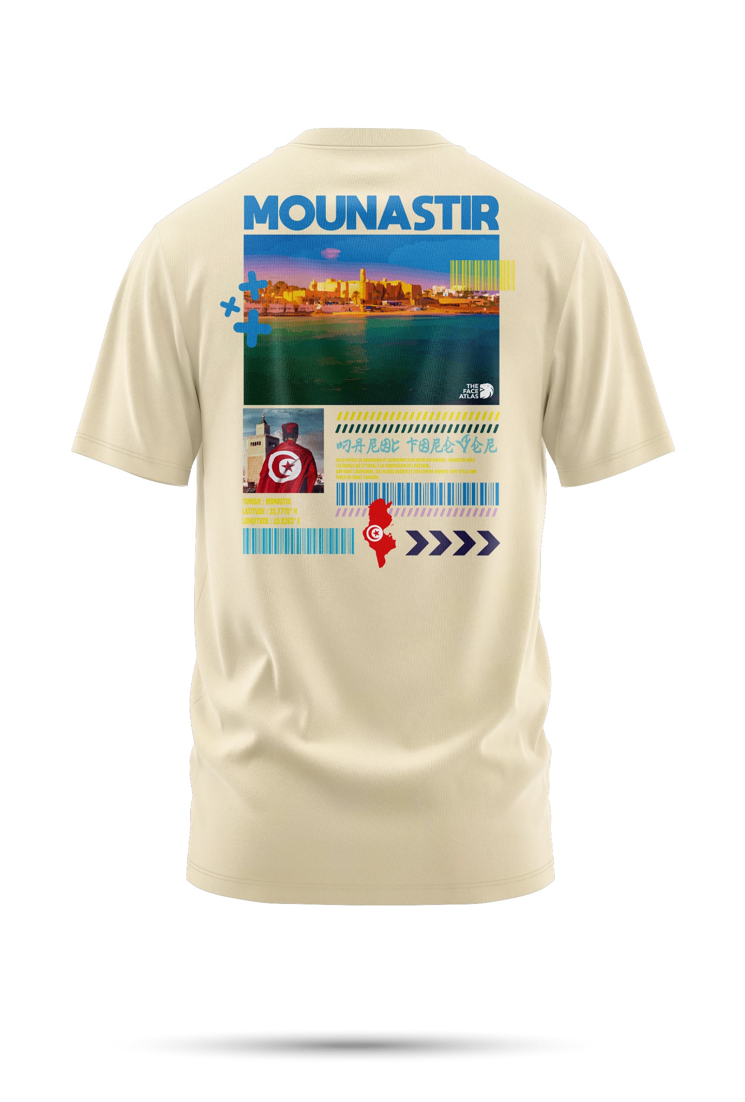 T-shirt Monastir – Mémoire ancrée, horizon ouvert