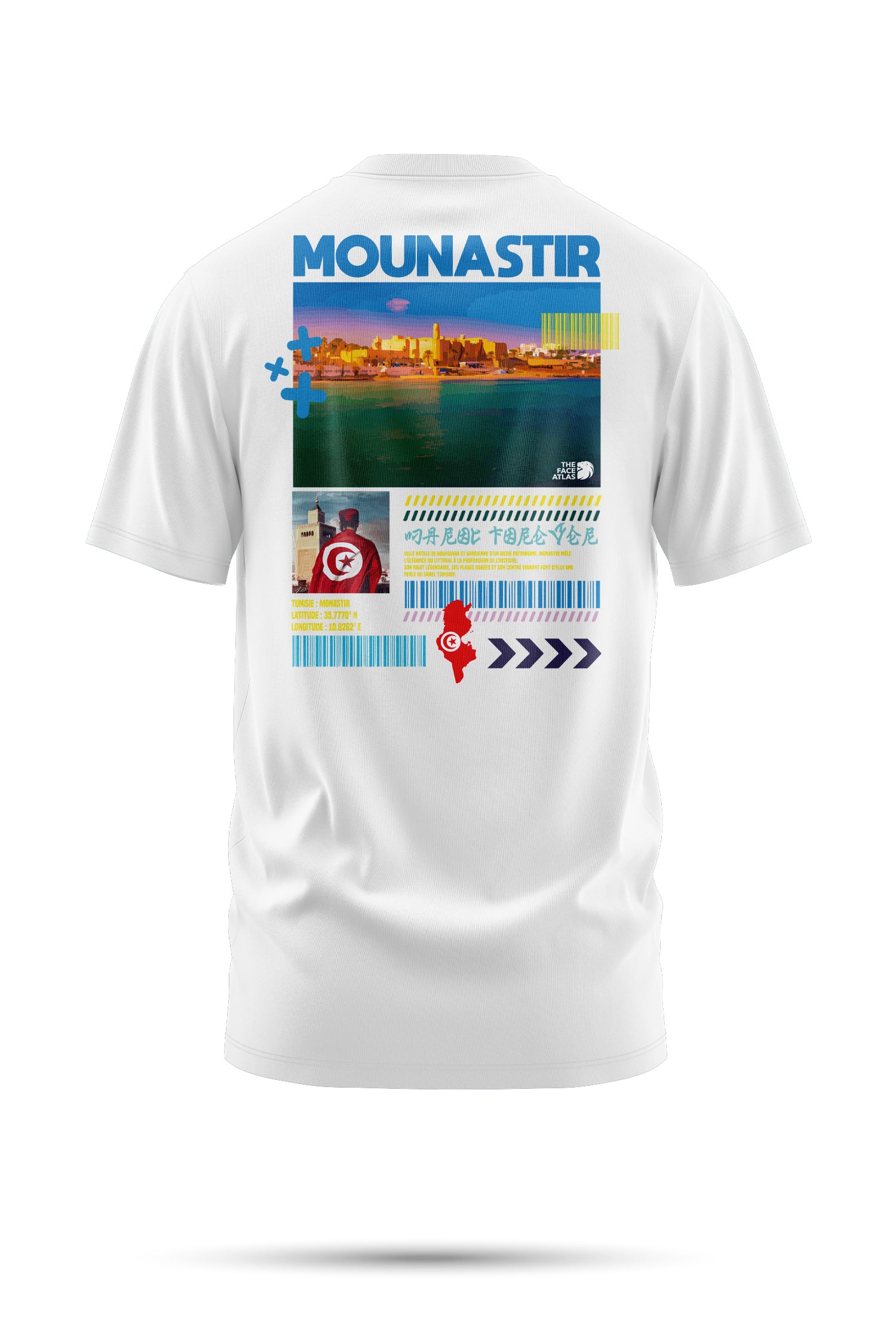 T-shirt Monastir – Mémoire ancrée, horizon ouvert