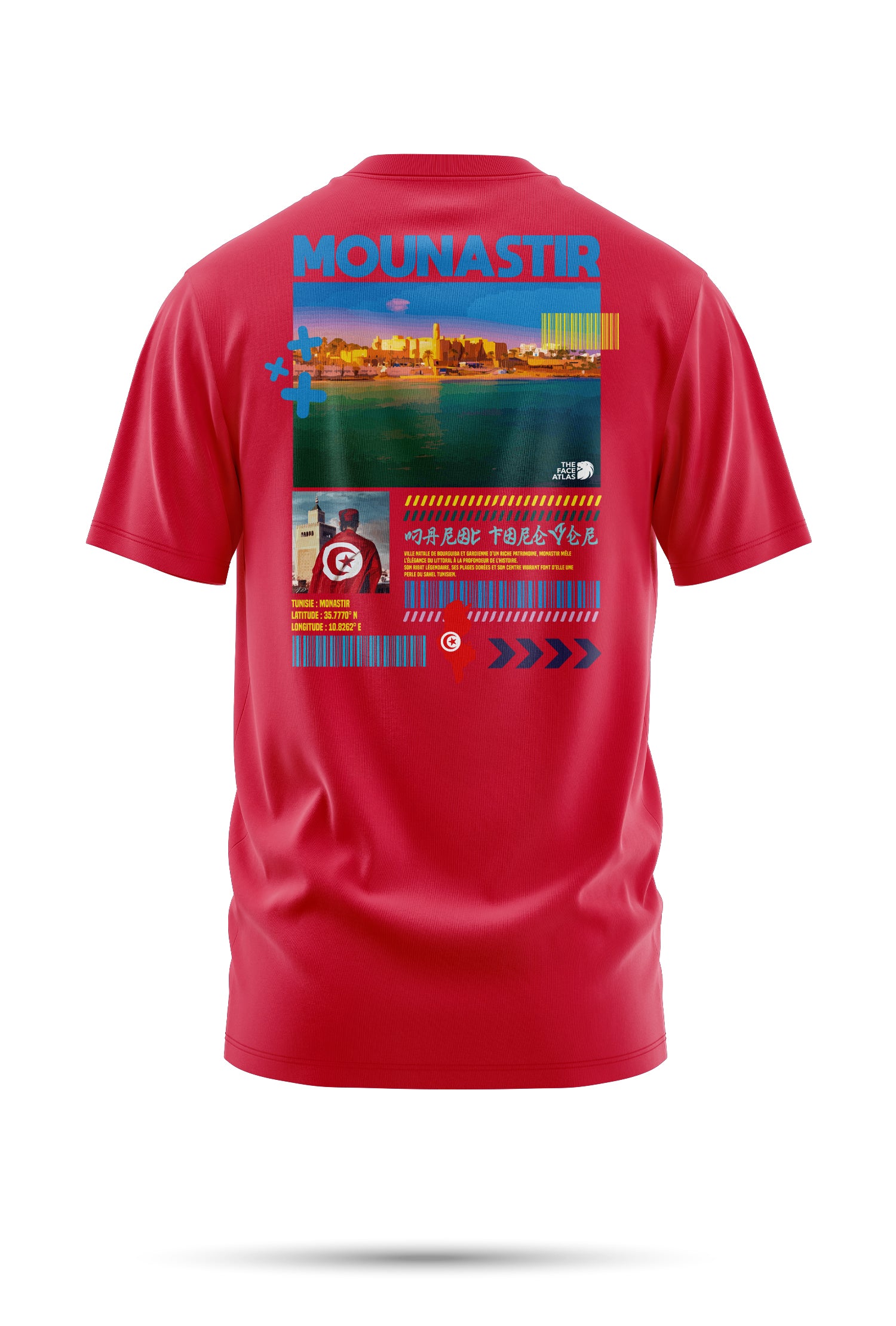 T-shirt Monastir – Mémoire ancrée, horizon ouvert