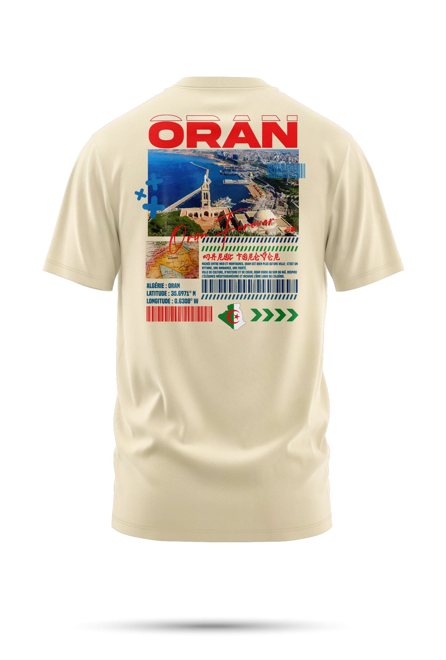 T-SHIRT ORAN – THE FACE ATLAS