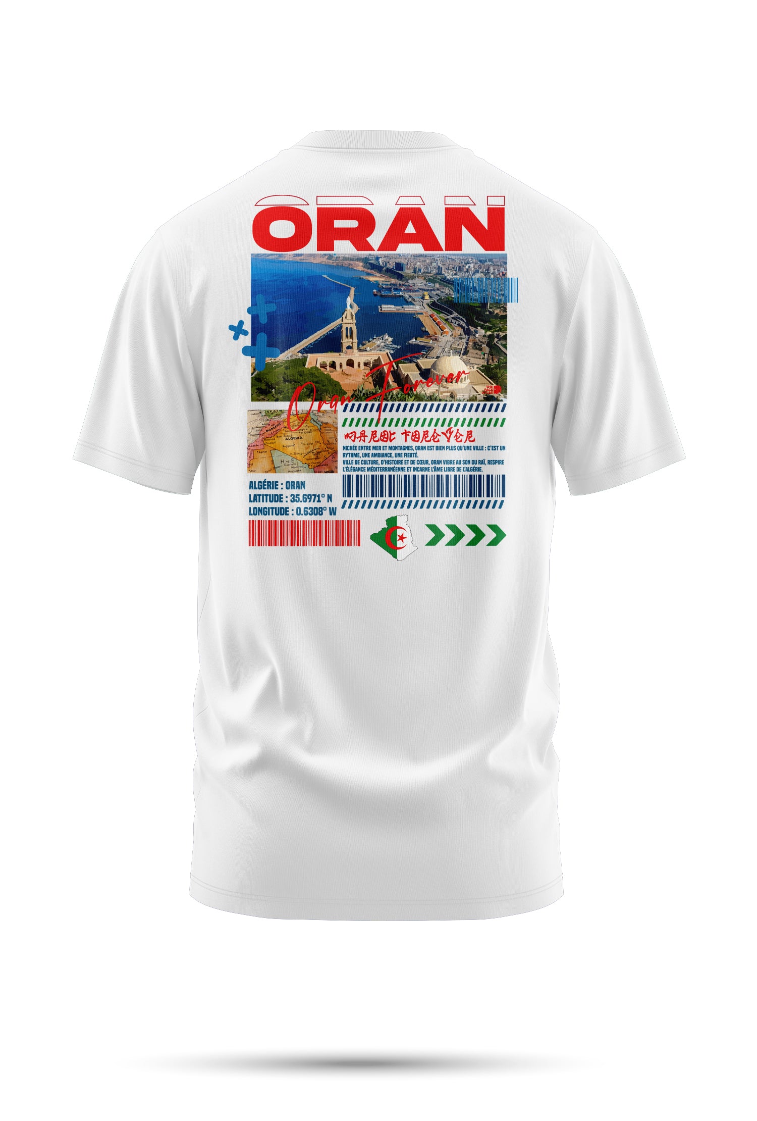 T-SHIRT ORAN – THE FACE ATLAS