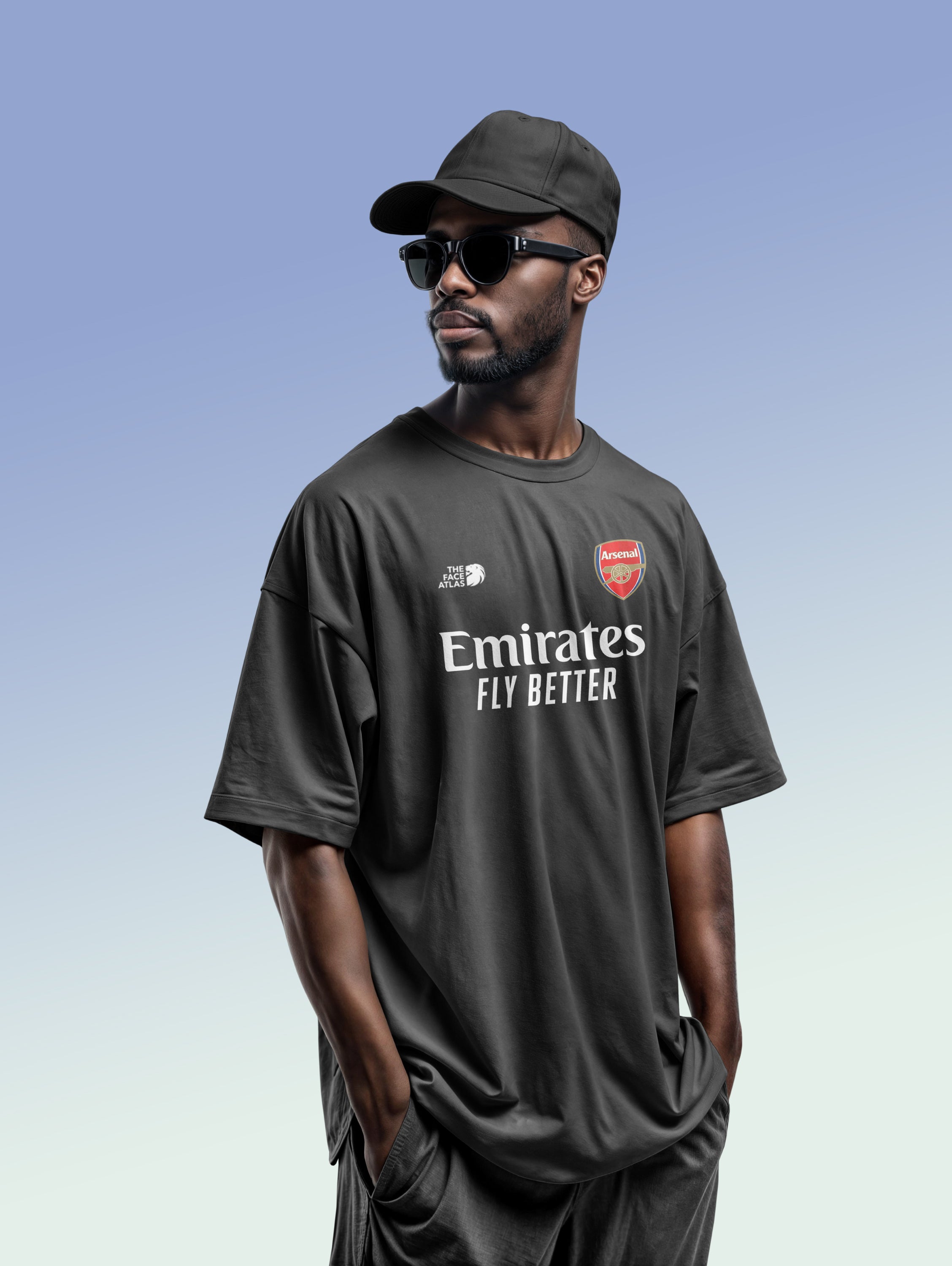 NORTH LONDON — ARCADE FADED · T-SHIRT OVERSIZE 260G