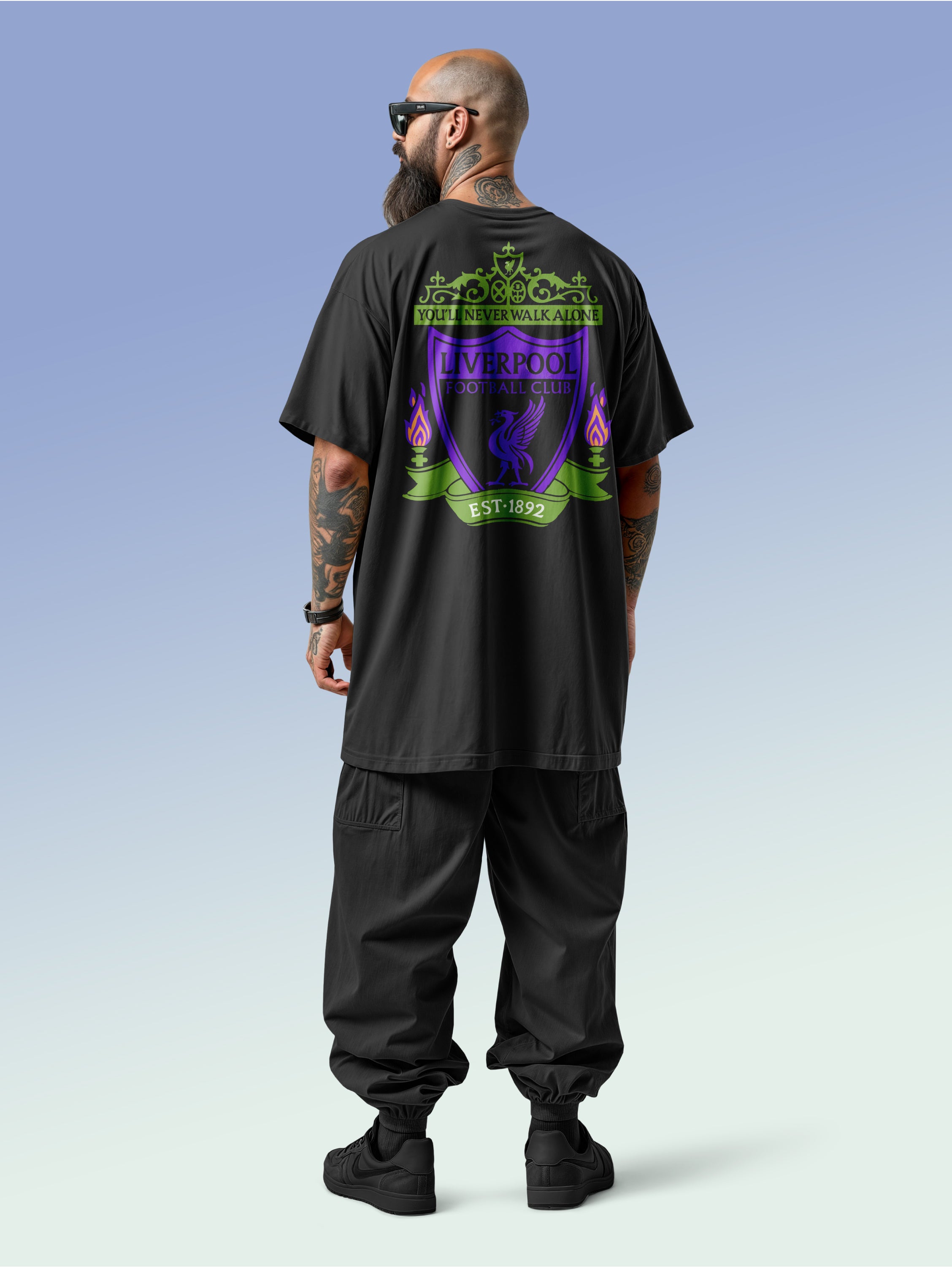 LIVERPOOL — COAST FADED · T-SHIRT OVERSIZE 260G