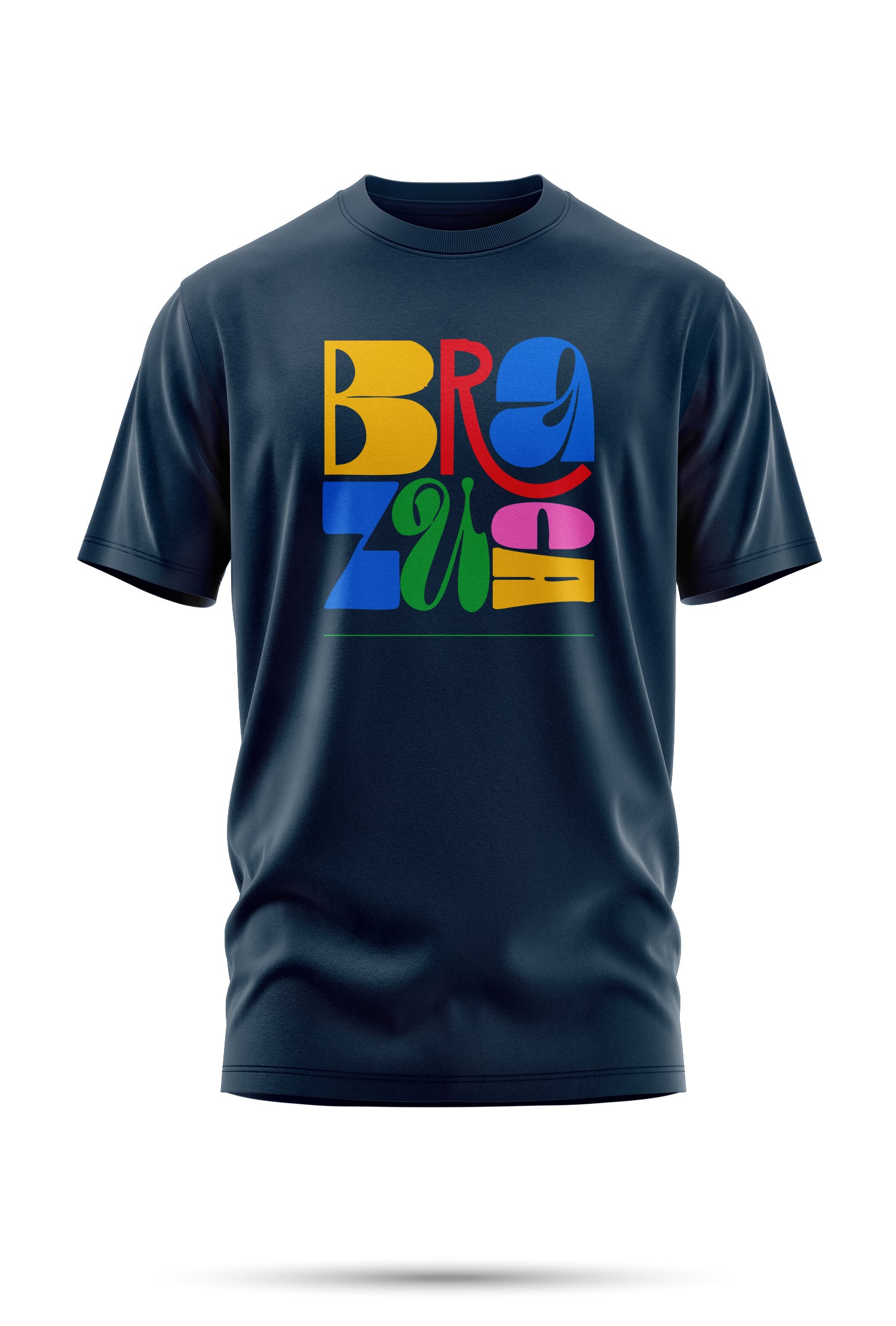 T-SHIRT BRAZUKA 240GSM – COULEURS DU BRÉSIL EN LIBERTÉ