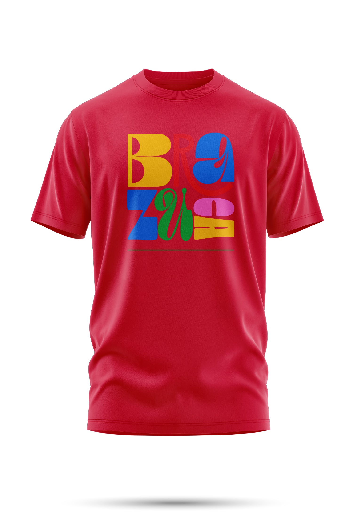 T-SHIRT BRAZUKA 240GSM – COULEURS DU BRÉSIL EN LIBERTÉ