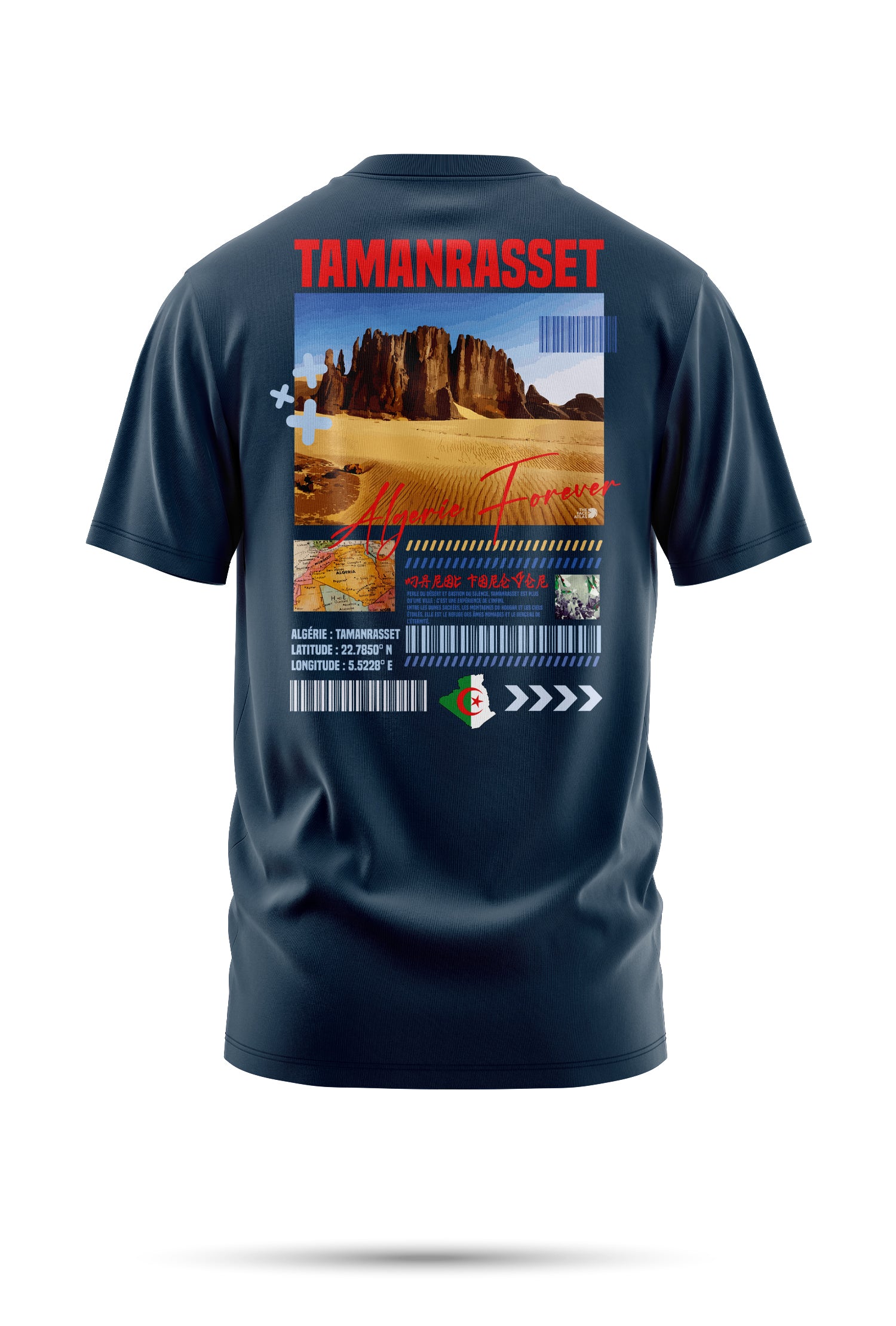 T-SHIRT TAMANRASSET – THE FACE ATLAS