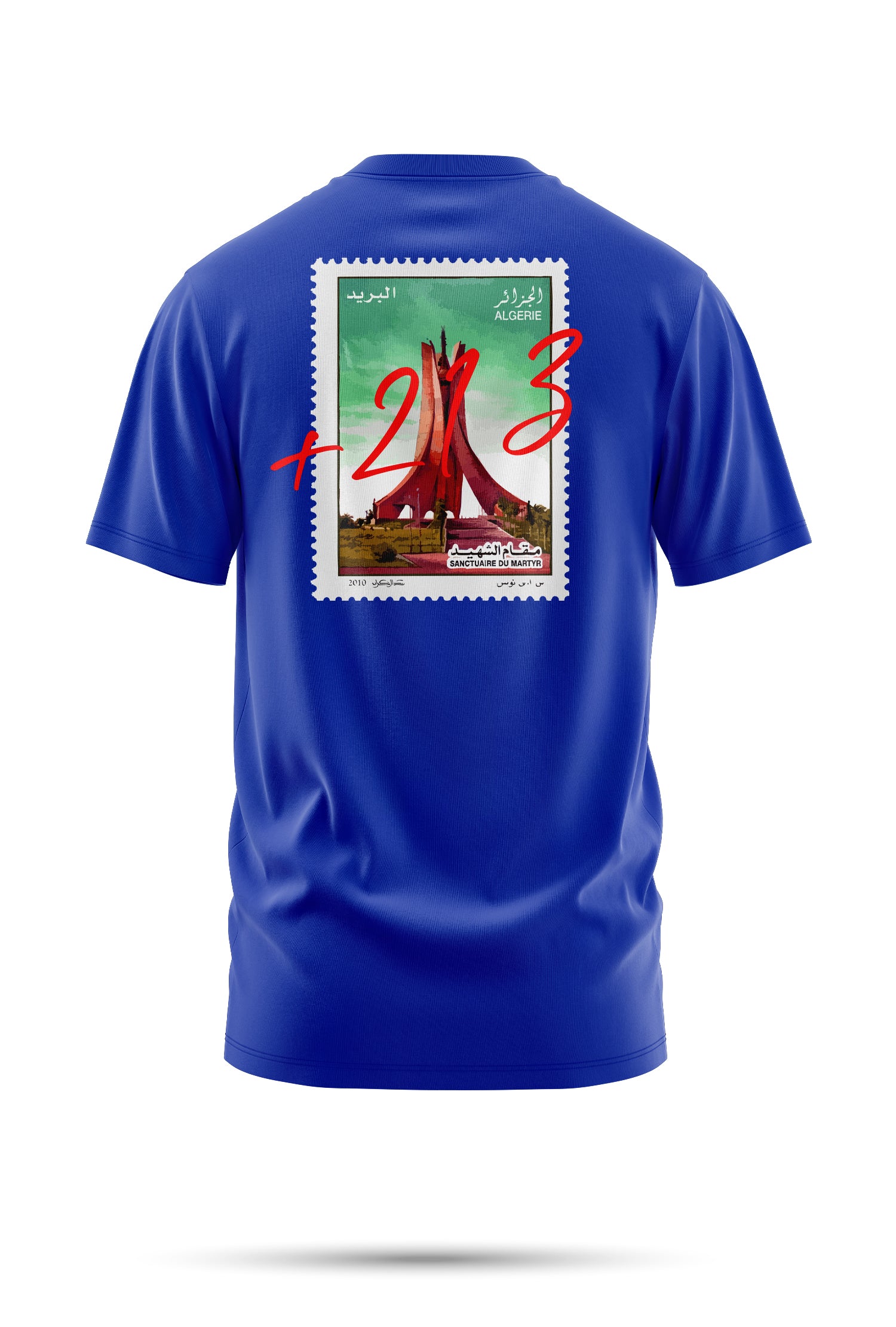 T-shirt Classique – Timbre +213 Algérie