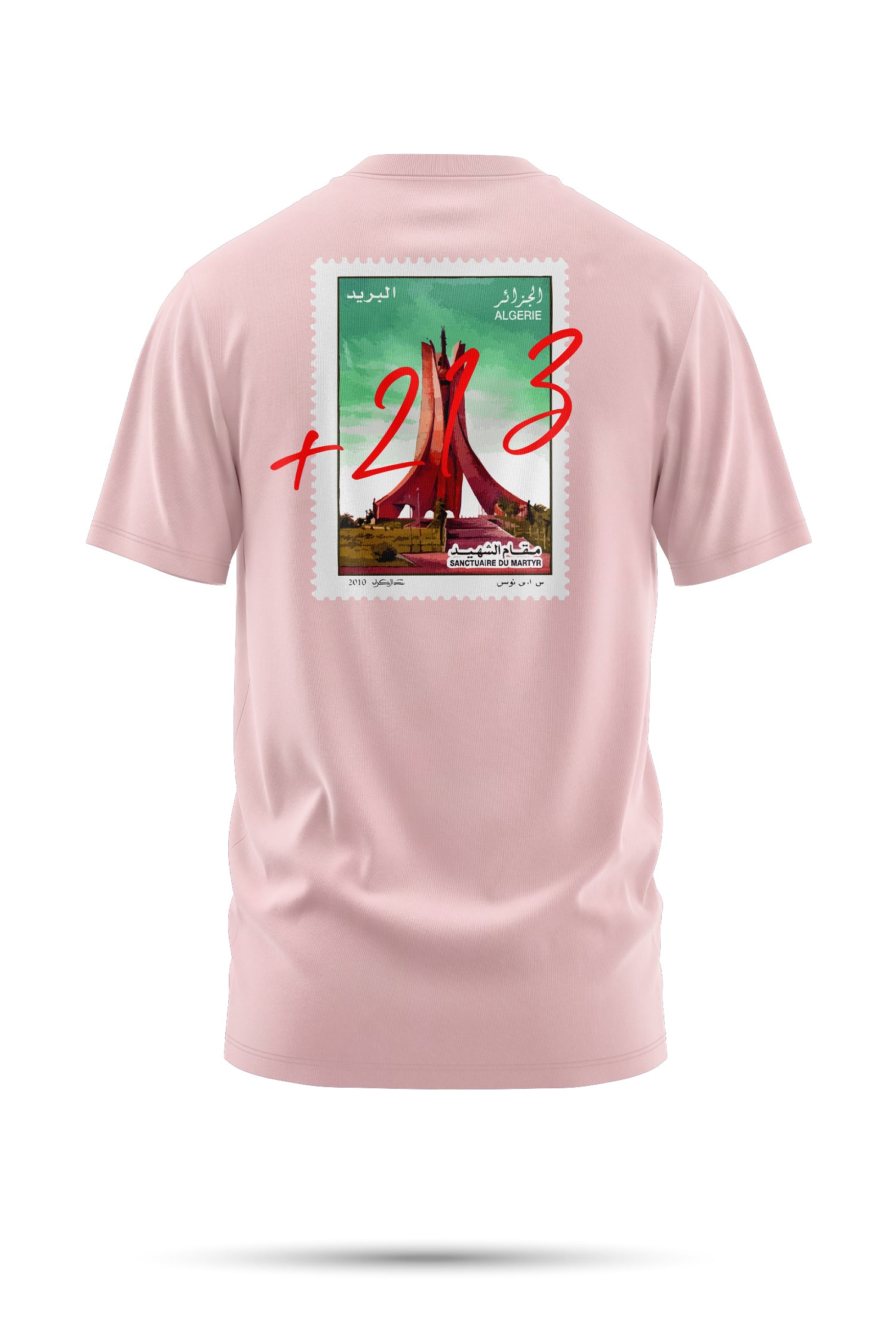 T-shirt Classique – Timbre +213 Algérie