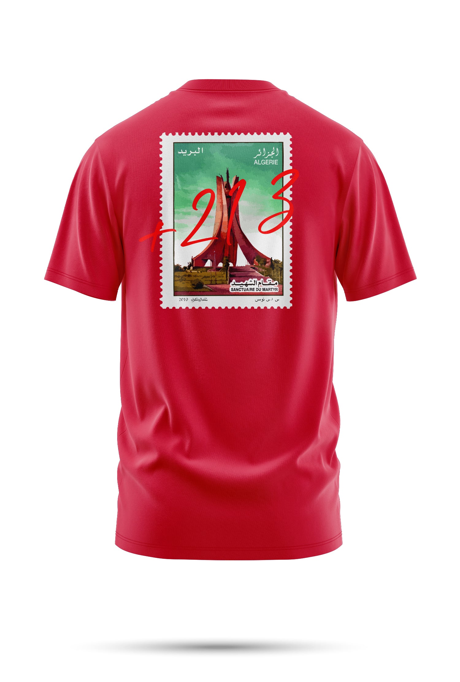 T-shirt Classique – Timbre +213 Algérie