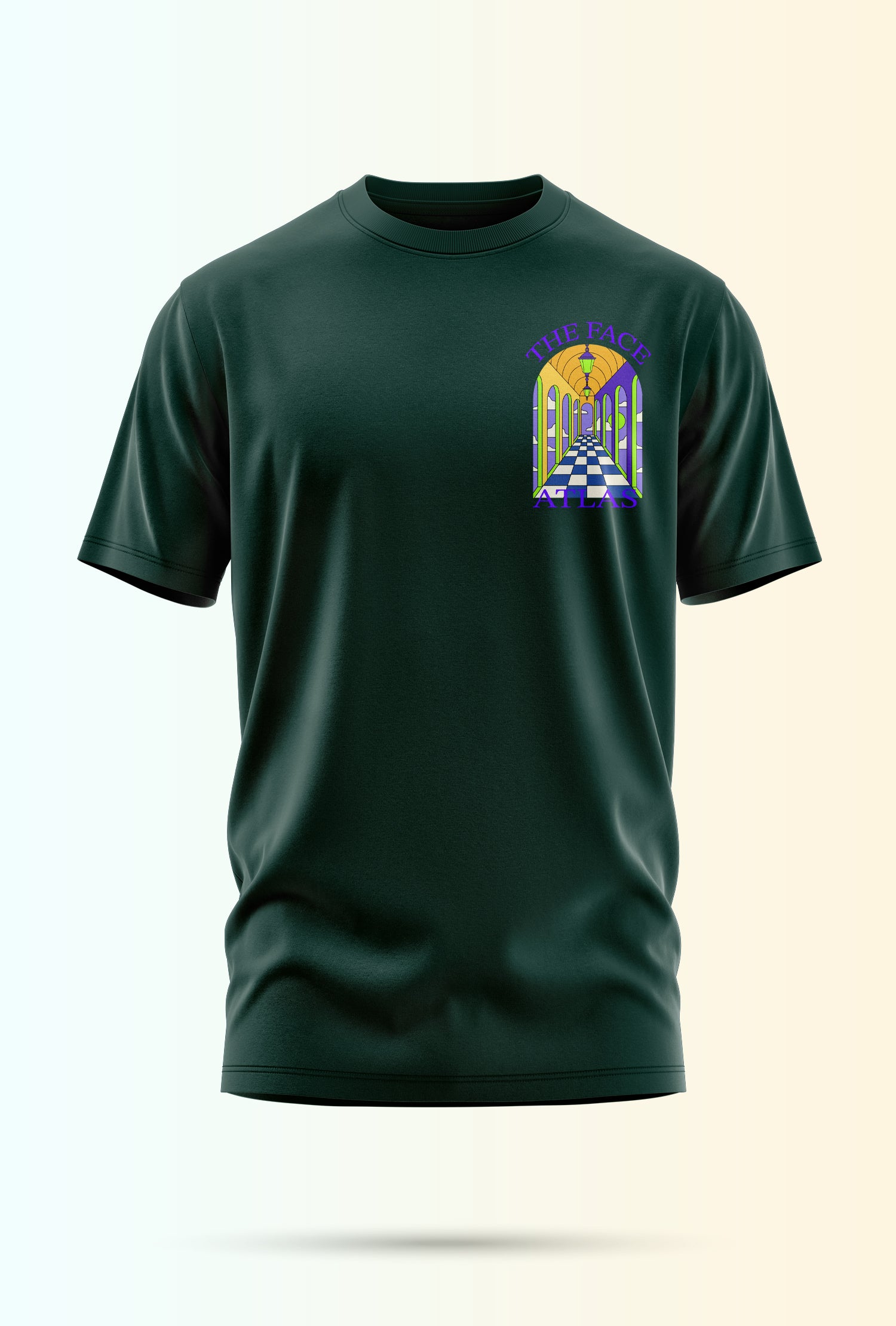 T-shirt Atlas Arch 240 g/m² | Coton Premium