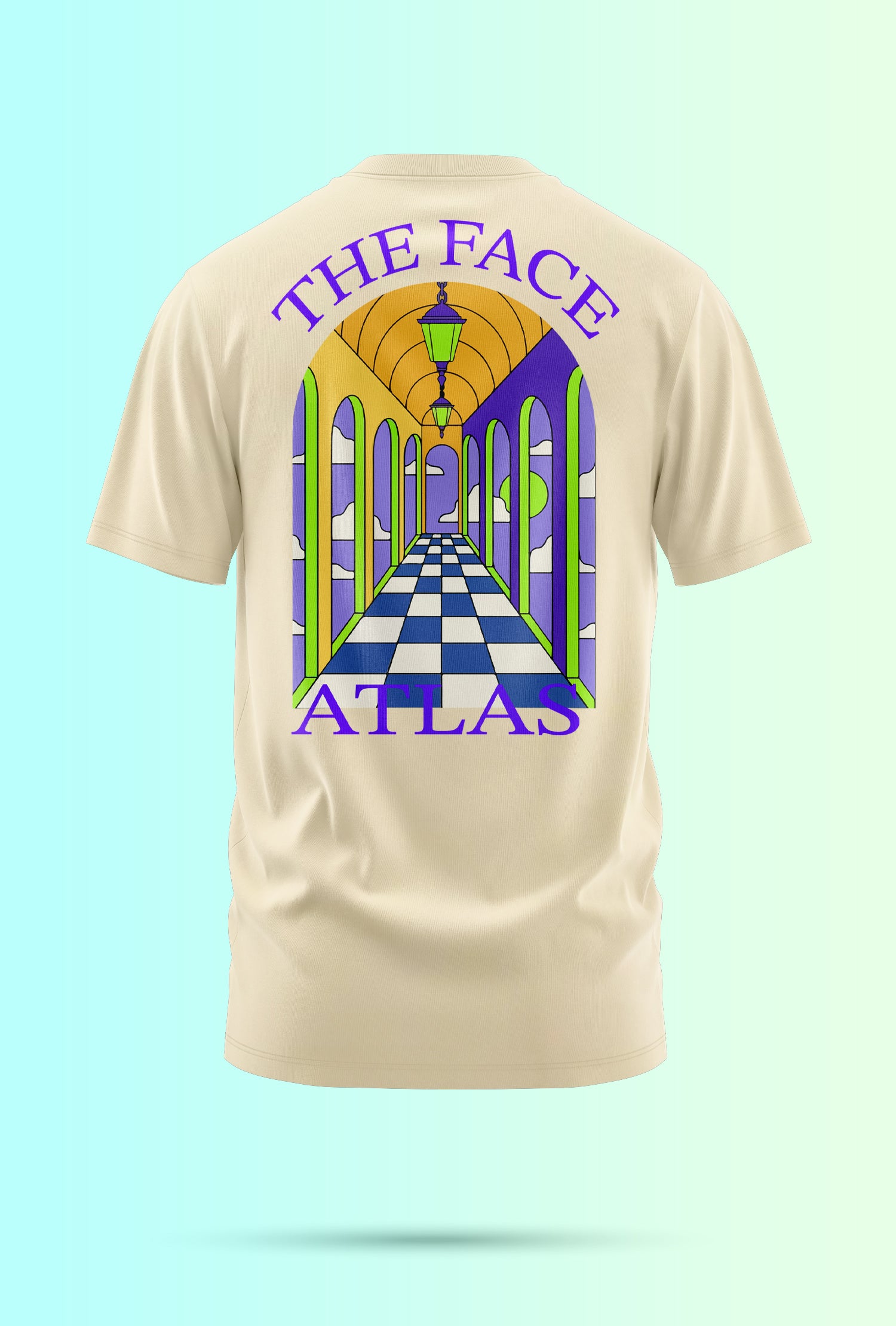 T-shirt Atlas Arch 240 g/m² | Coton Premium