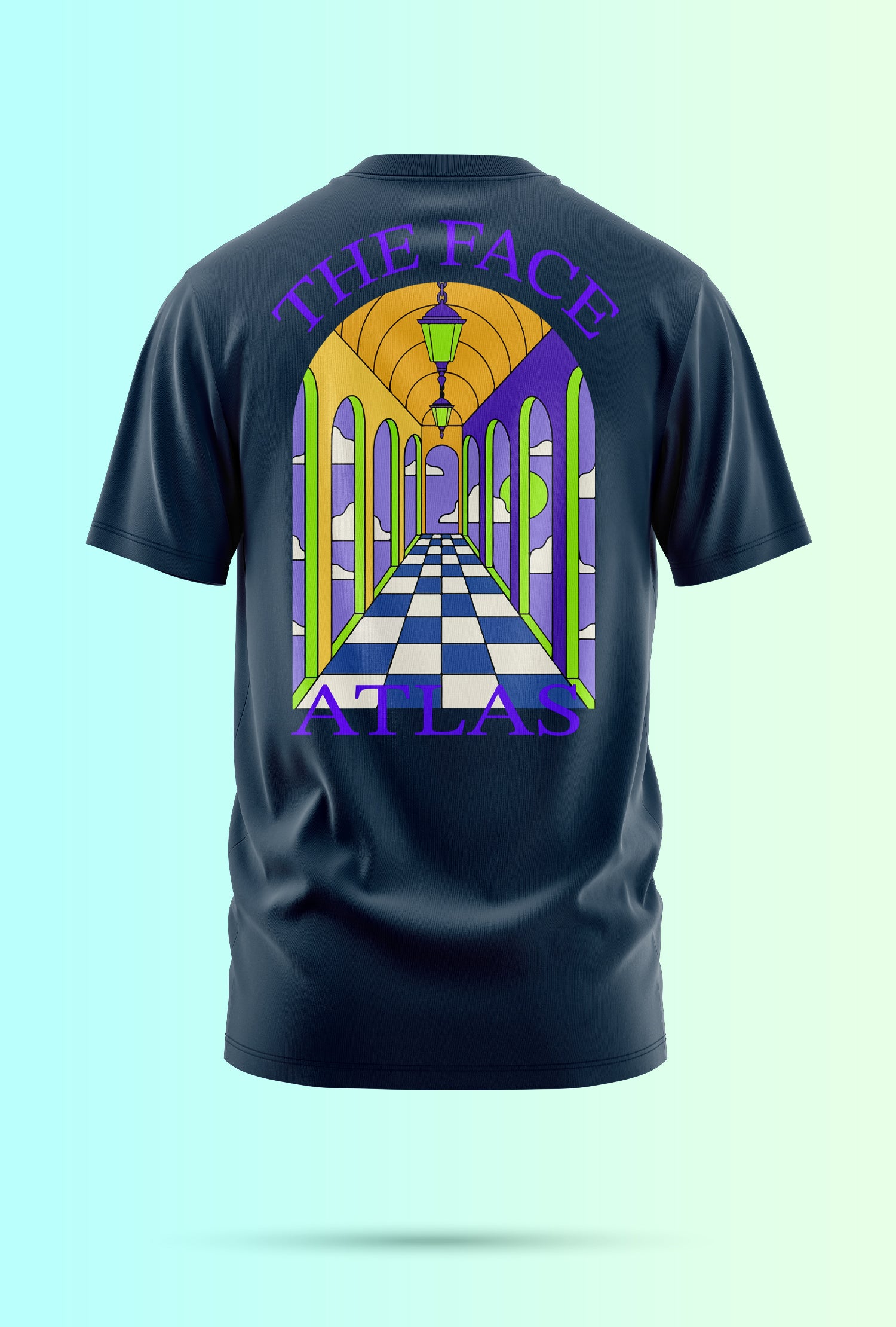 T-shirt Atlas Arch 240 g/m² | Coton Premium