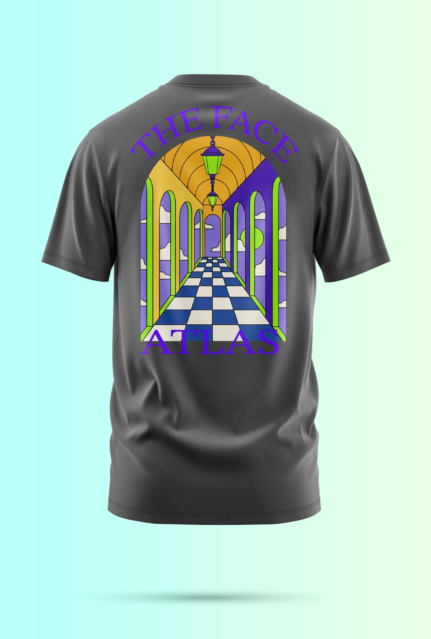 T-shirt Atlas Arch 240 g/m² | Coton Premium