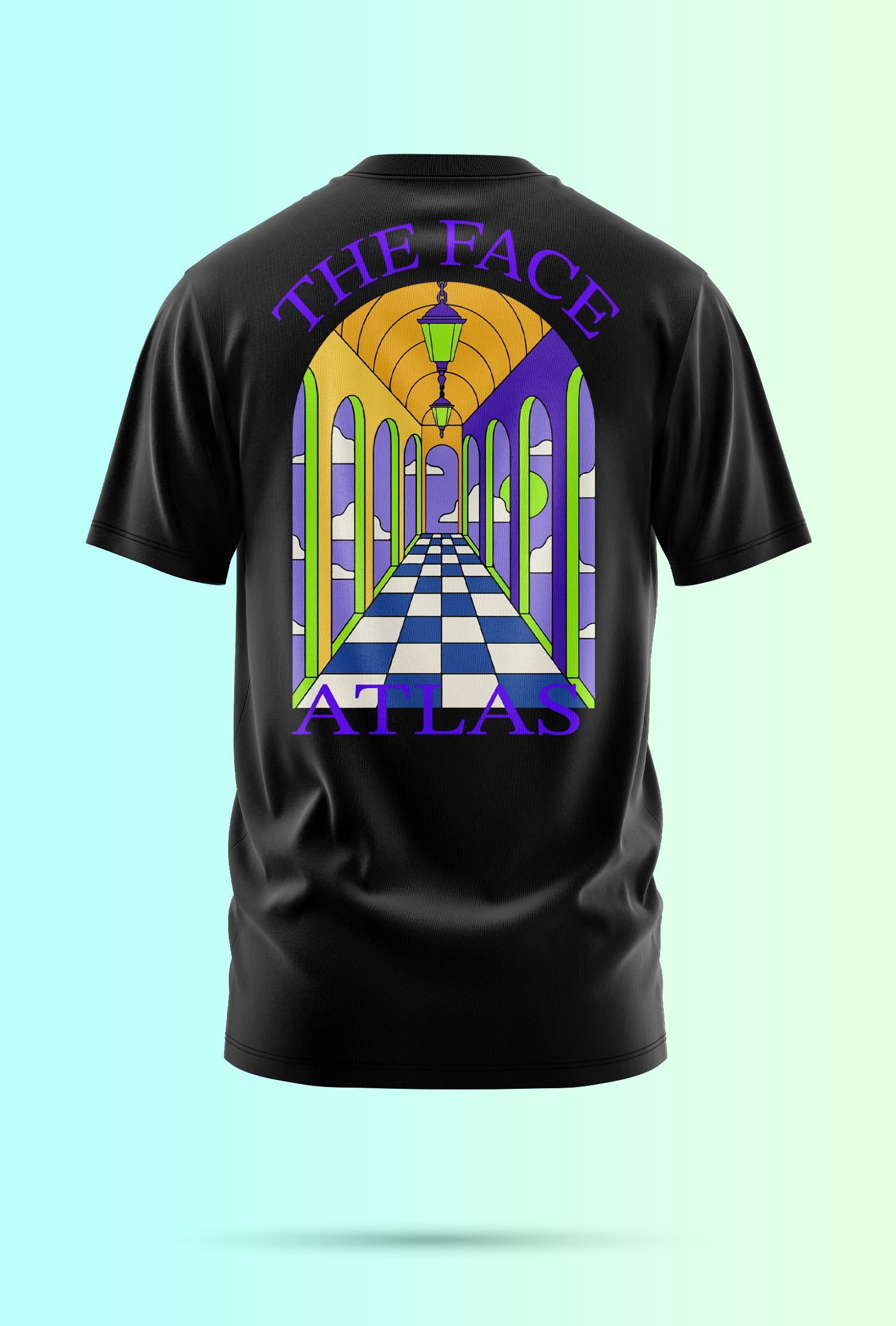 T-shirt Atlas Arch 240 g/m² | Coton Premium