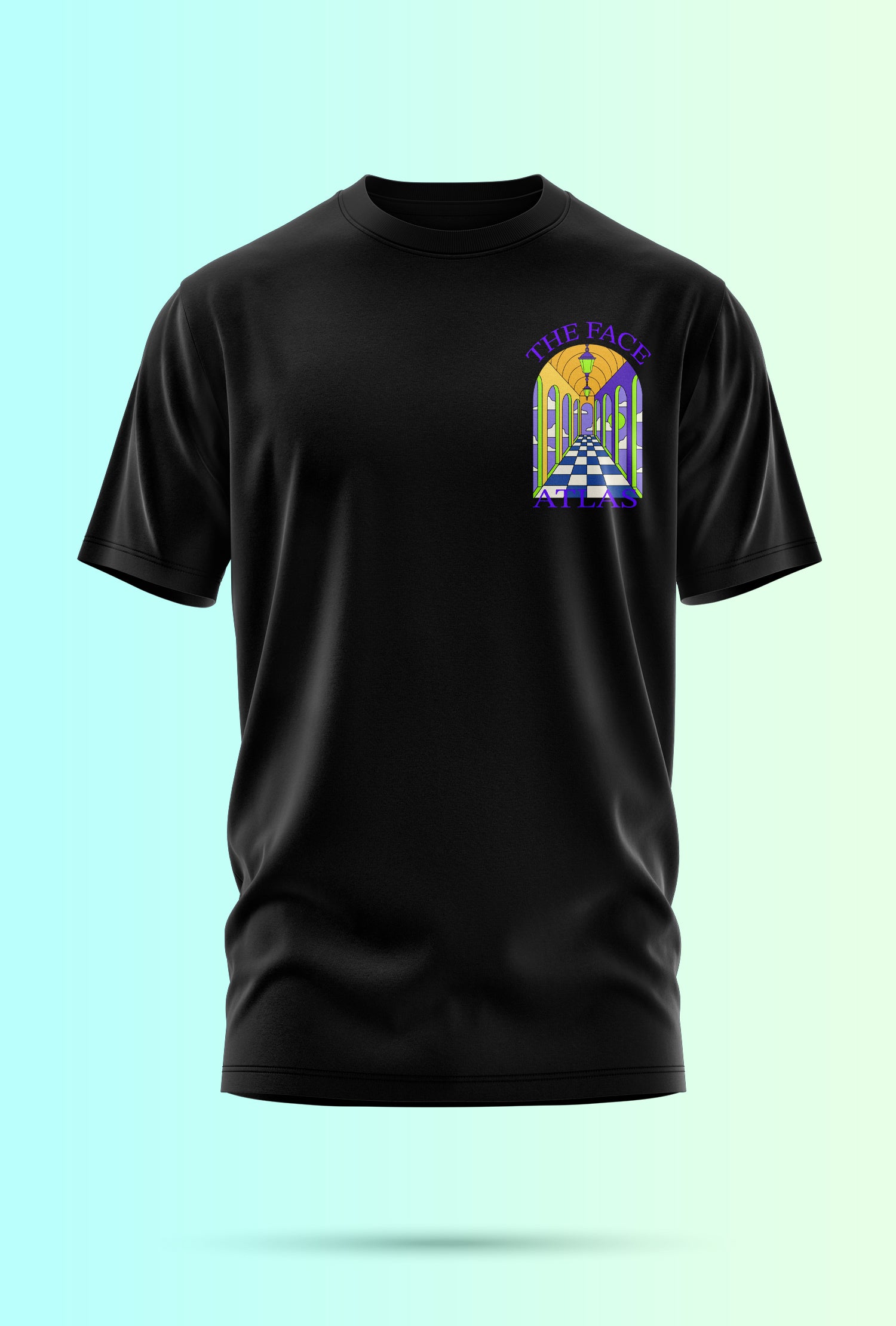 T-shirt Atlas Arch 240 g/m² | Coton Premium