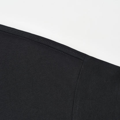 T-shirt Épure Brodée, coupe relax — 425 g/m²