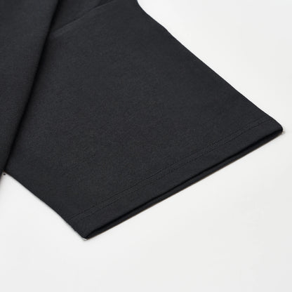 T-shirt Épure Brodée, coupe relax — 425 g/m²