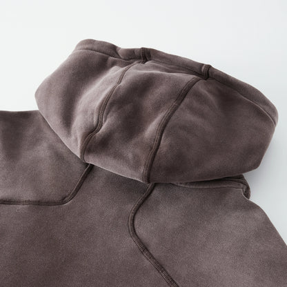 SWEAT À CAPUCHE OVERSIZE 400GSM – EFFET USÉ