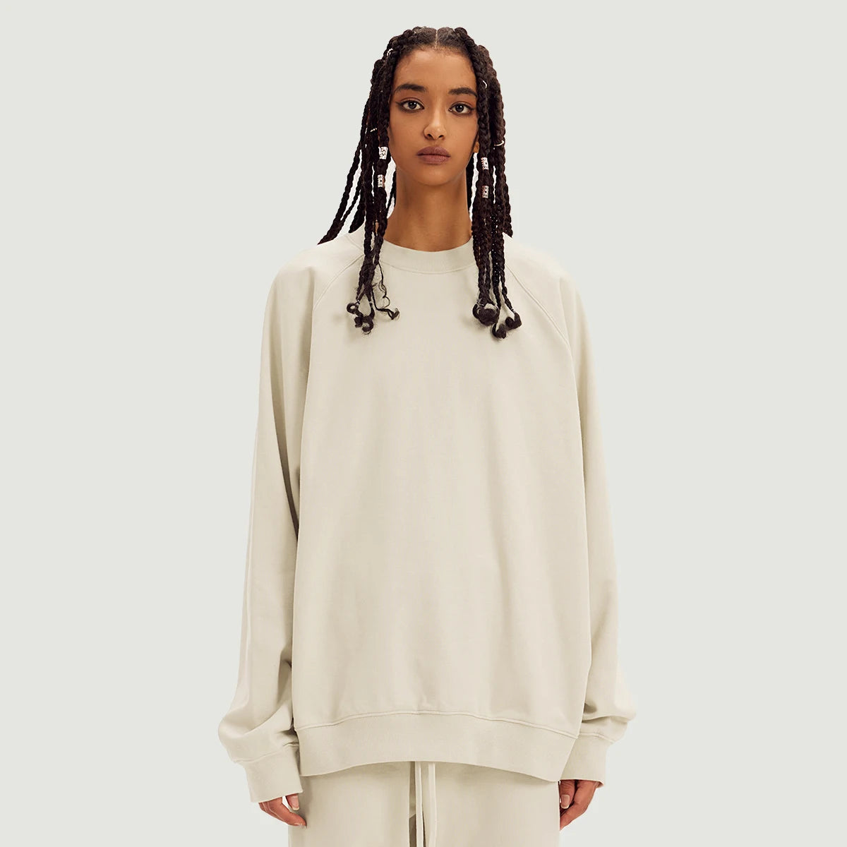 KUNO – 380g | Sweatshirt Oversize à Fente Latérale