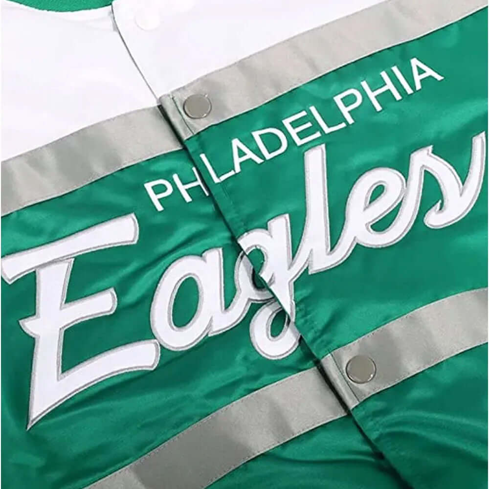 TFA – 420g | Veste Varsity "Philadelphia Eagles" Édition Limitée