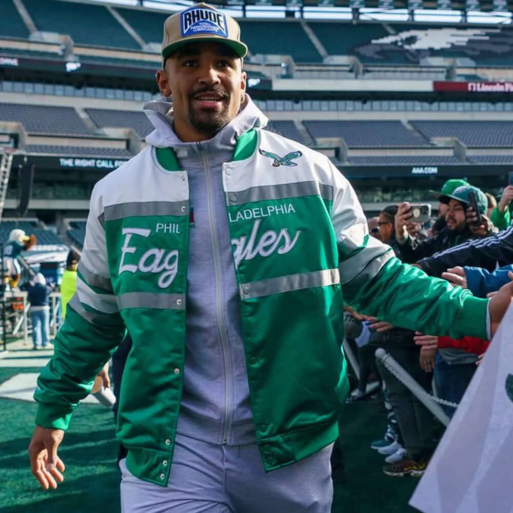 TFA – 420g | Veste Varsity "Philadelphia Eagles" Édition Limitée