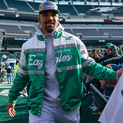TFA – 420g | Veste Varsity "Philadelphia Eagles" Édition Limitée