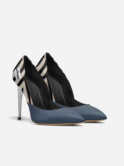 Escarpin Vegan Femme BYMANYC ® New York – HARLEM Noir Luxe