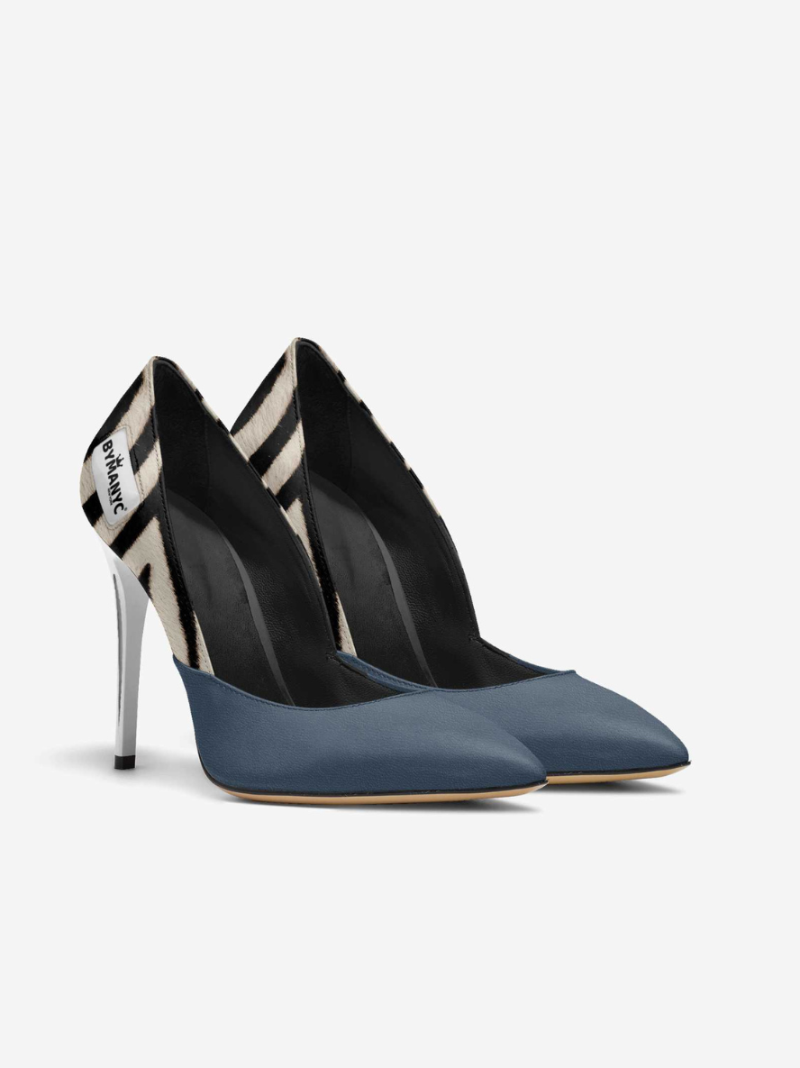 Escarpin Vegan Femme BYMANYC ® New York – HARLEM Noir Luxe
