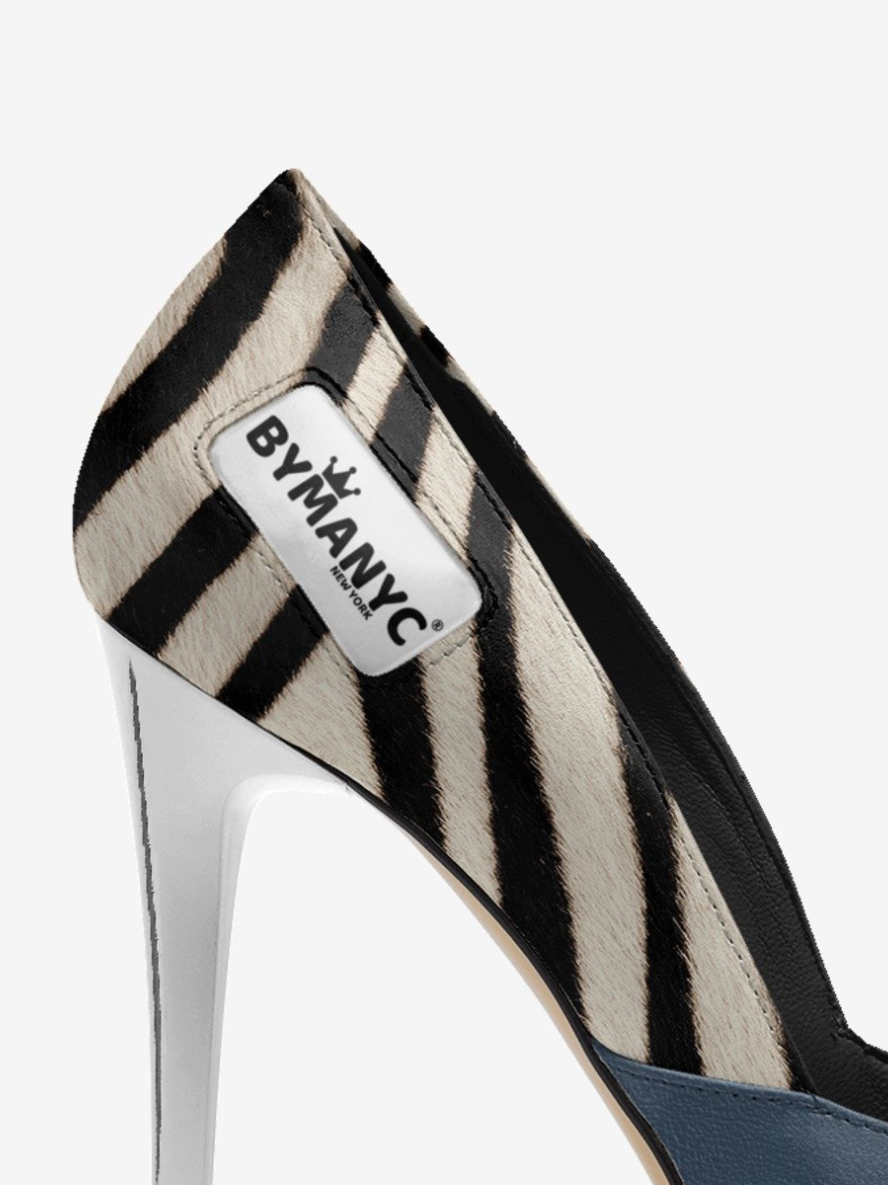 Escarpin Vegan Femme BYMANYC ® New York – HARLEM Noir Luxe