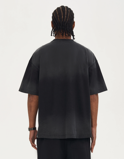 KUNO 02 – 260g | T-shirt Oversize Délavé
