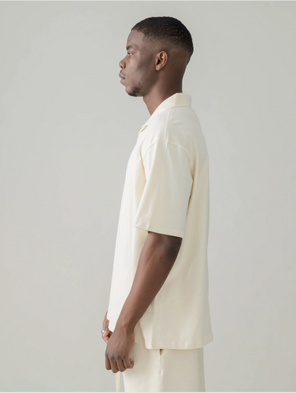 KUNO 04 – 240g | Polo Oversize Minimaliste