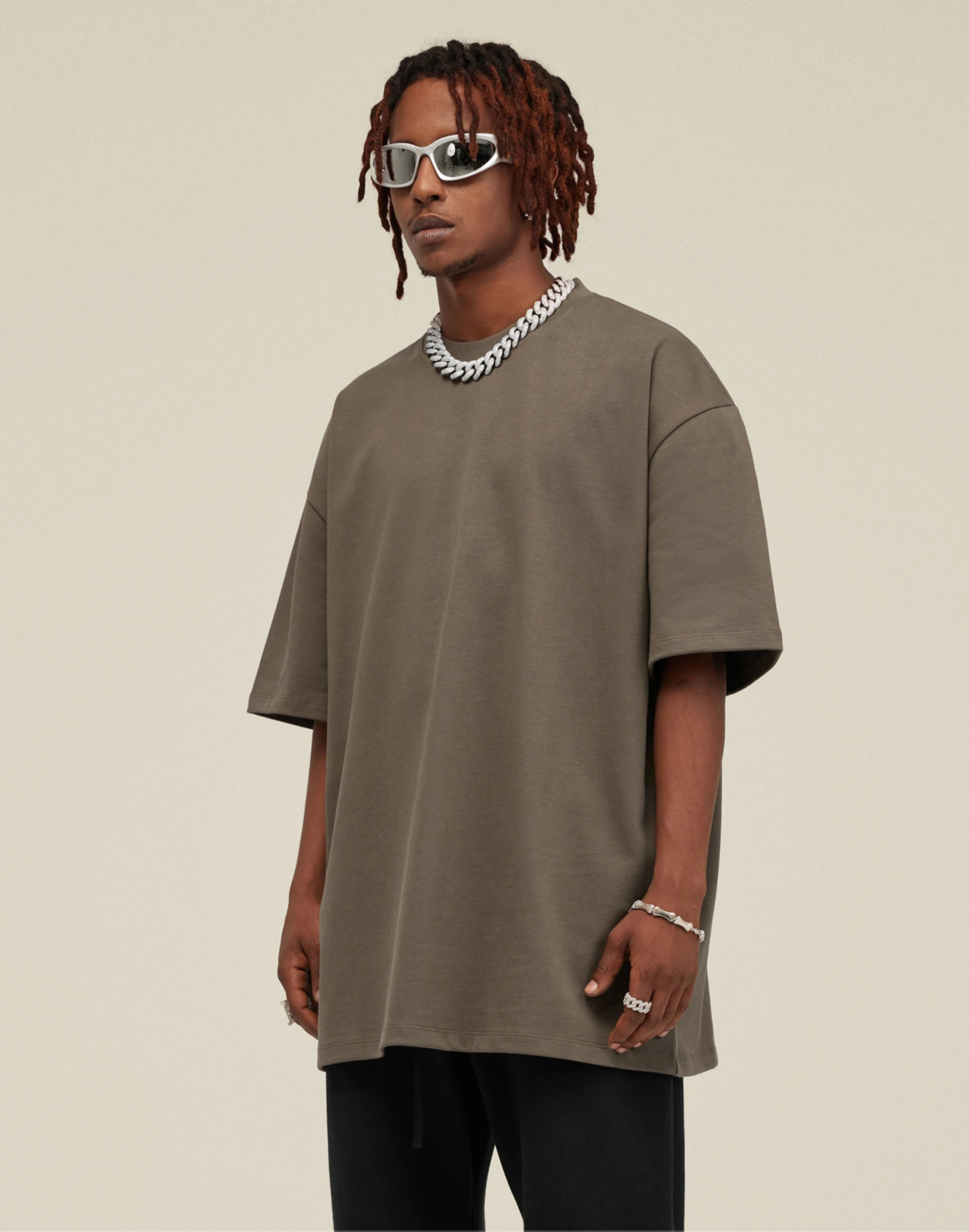 KUNO 05 – 425g | T-shirt Oversize Poids Lourd