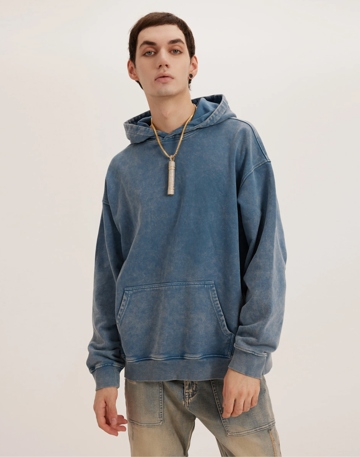 KUNO – 440g | Hoodie Oversize Délavé Premium