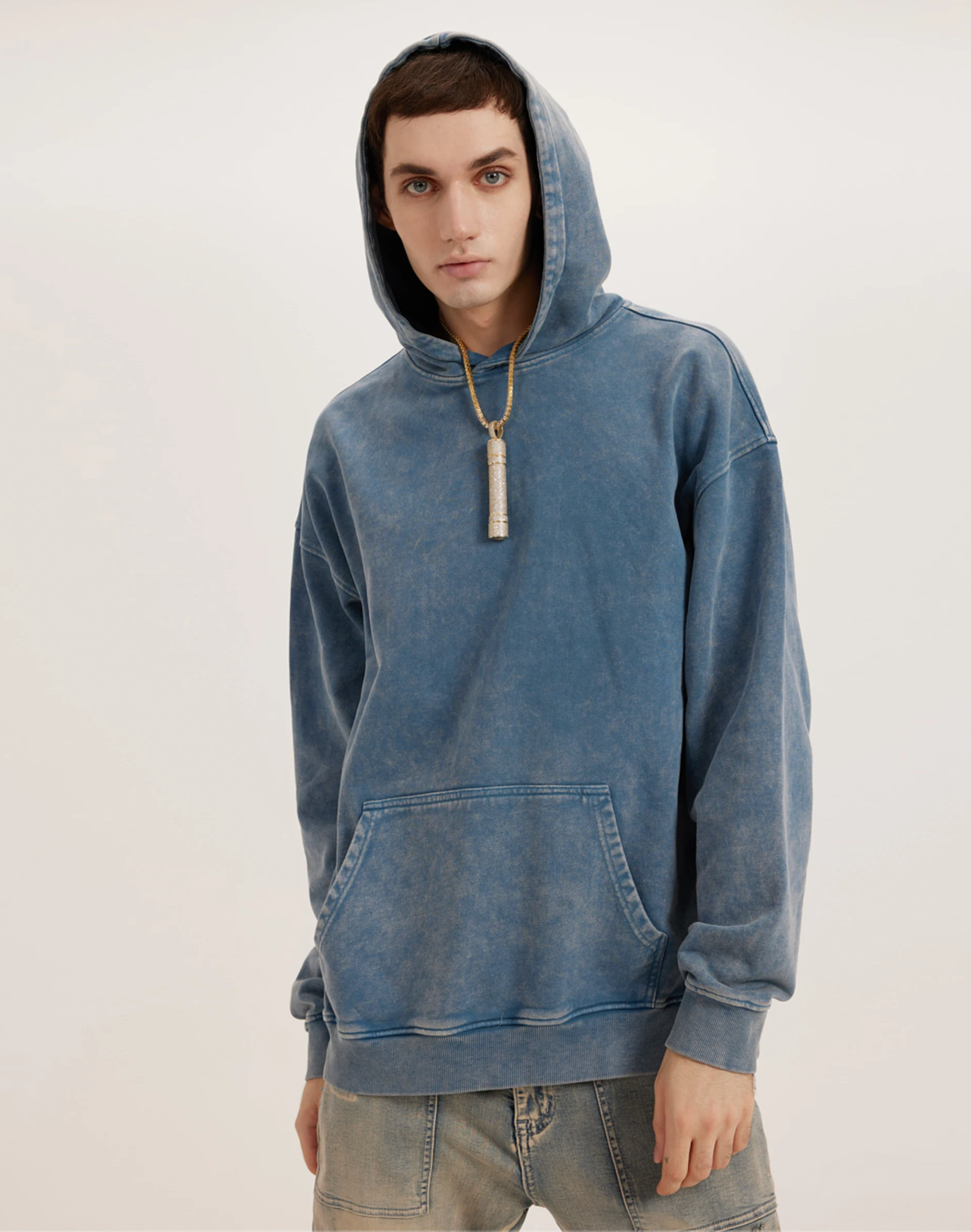 KUNO – 440g | Hoodie Oversize Délavé Premium