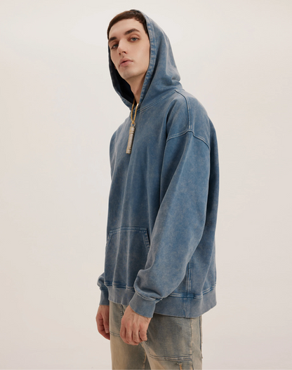 KUNO – 440g | Hoodie Oversize Délavé Premium