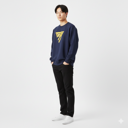 SWEAT OVERSIZE THE FACE ATLAS – 370 G/M²