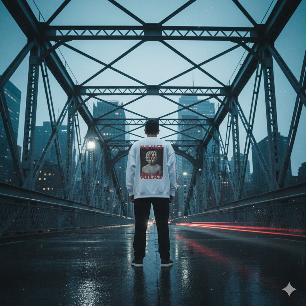 Sweat Oversize “Multiplicity Mind” – Art Surréaliste