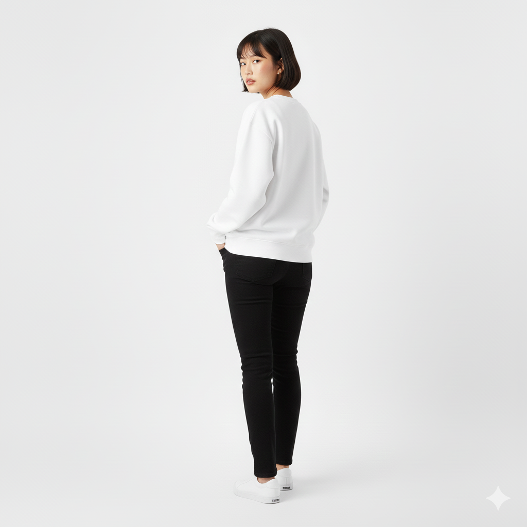 SWEAT OVERSIZE THE FACE ATLAS – 370 G/M²