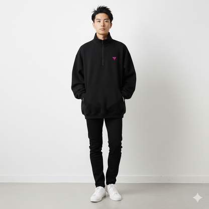 SWEAT DEMI-ZIP 380GSM – HERITAGE STREETWEAR