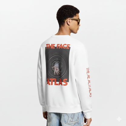 Sweat Oversize Pilule rouge