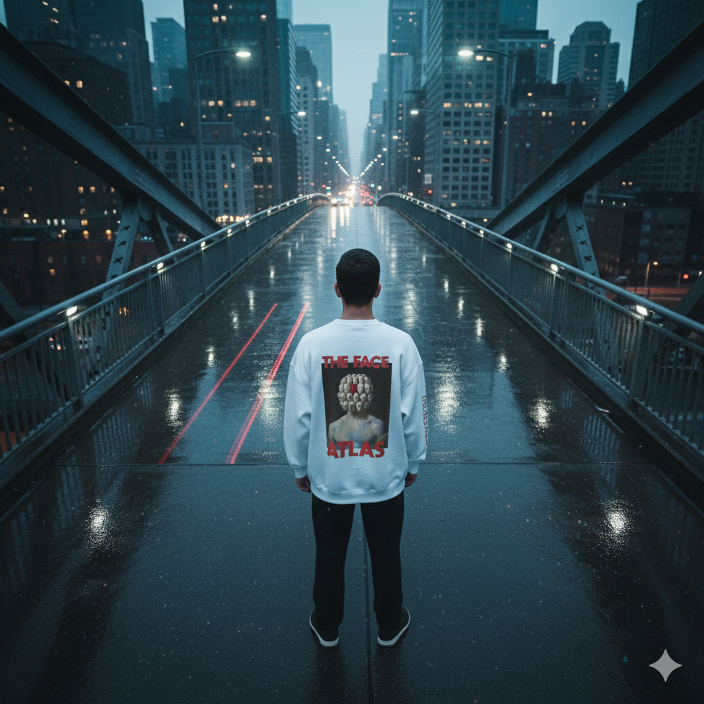 Sweat Oversize “Multiplicity Mind” – Art Surréaliste