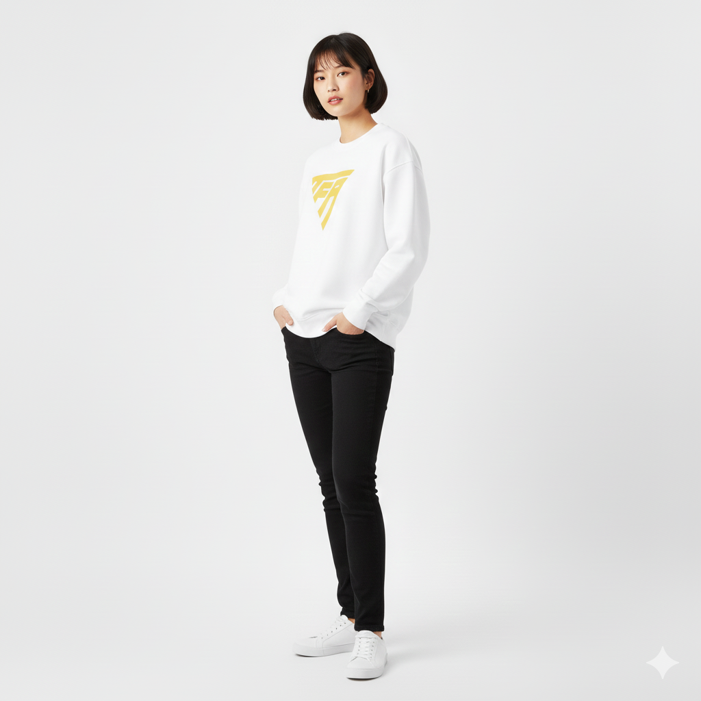 SWEAT OVERSIZE THE FACE ATLAS – 370 G/M²