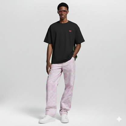 T-SHIRT OVERSIZE 260 G/M² – ÉDITION RUBAN ROUGE