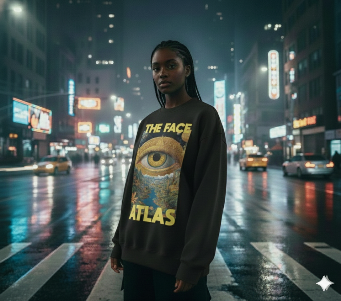 Sweat Oversize Eye of Atlas – Vision Mystique