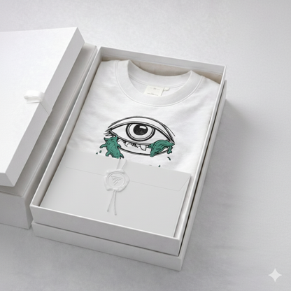 T-Shirt Brodé « Larmes de crocodiles