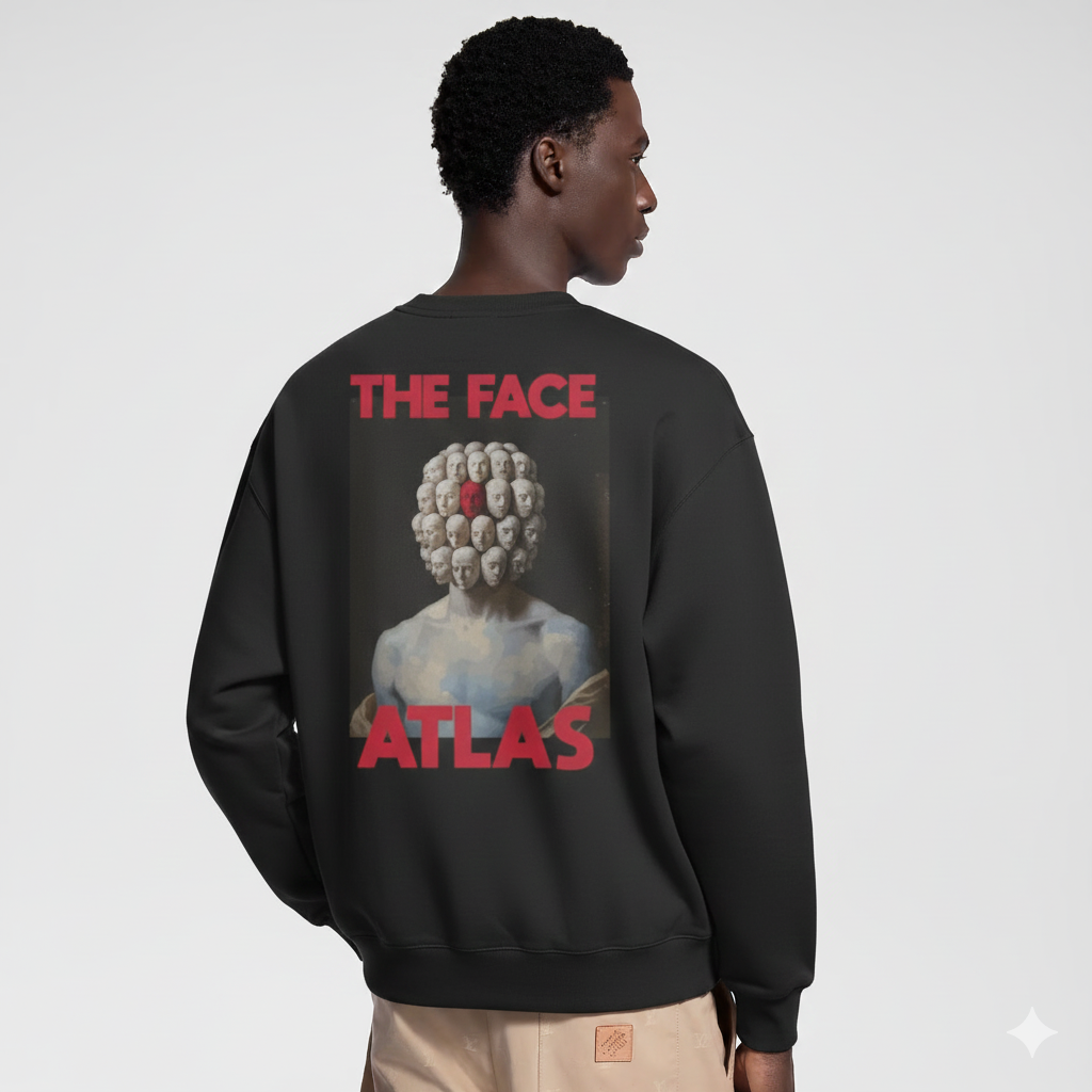 Sweat Oversize “Multiplicity Mind” – Art Surréaliste