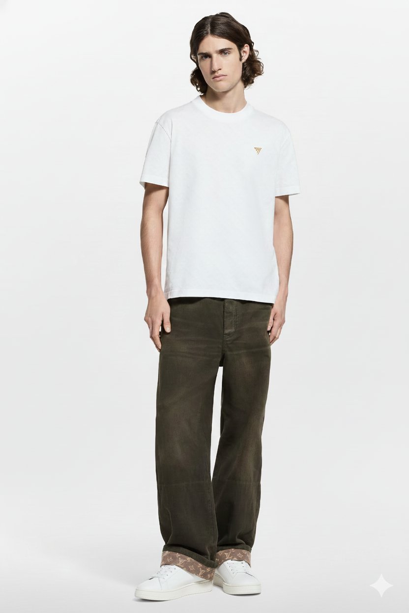 T-shirt Regular Fit “L’Œil dans le Ciel