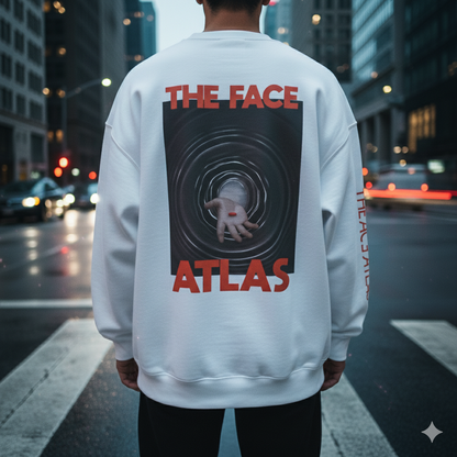 Sweat Oversize Pilule rouge