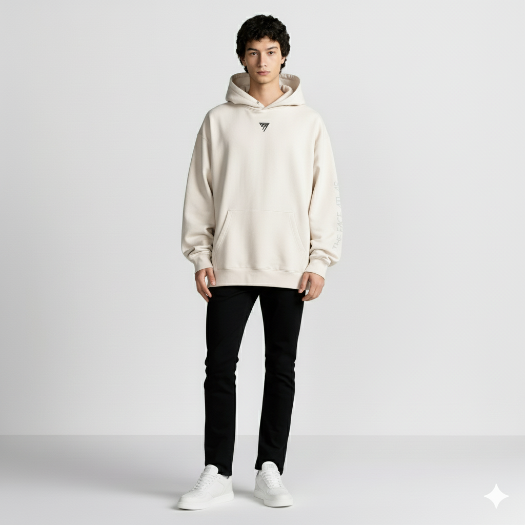 Sweat à Capuche Tfa Oversize 380 g/m² (Brodé)